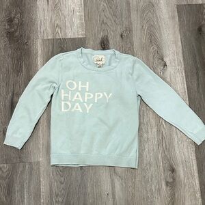 Peek Light Blue 'Oh‎ Happy Day' Sweater